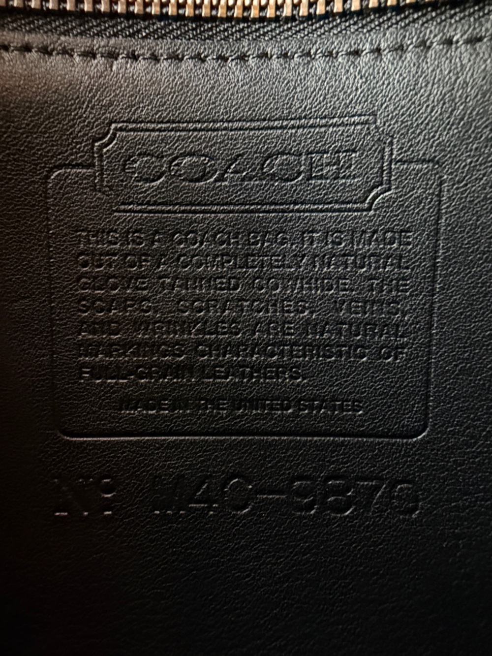 Vintage Coach Court Bag #9870 - Picture 8 of 9